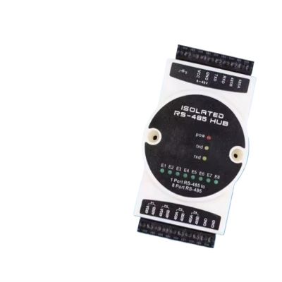 1Pcs 485 Repeater Industrial Isolation Hub 4Channel RS485 Collector Distributor Divider 1 in 4 Out(Kit3 8channel)