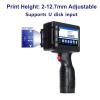 SHIHUANI 12.7mm Portable Handheld Inkjet Printer & White Ink Cartridge for Text QR Barcode Image(with 1 White Ink(EU)) view 4