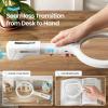 ARTDOT 2-in-1 Magnifying Glass with Light and Stand for Close Work,Large Lighted Magnifier,Desk Magnifying Lamp for Crafting, Puzzles, Diamond Painting, Miniature Painting, and Reading view 2
