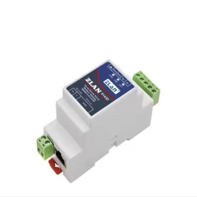 1Pcs ZLAN5143D Din Rail Mounting Serial to Ethernet Device Server Modbus Gateway RS485 to TCP/IP DC9-24V(No Adaptor)