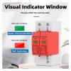 1PCS AC SPD 2P 275V 385V 420V 20KA 40KA 60KA House Lightning Surge Protector Protection Protective Low-Voltage Arrester Device(275V,10-20KA) view 4