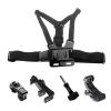Adjustable Chest Strap Harness, Compatible for GoPro, Compatible for Insta360, Mount Holder for Action Camera(with Phone Clip Kit) view 1