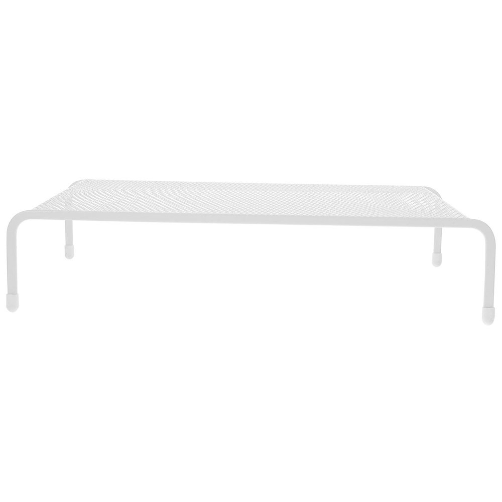 CHICAMPERA Monitor Stand Desktop Laptop Holder Computer Heightening Stand Single Layer Riser for Office Desk Organization and Storage