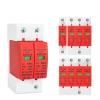 1pc AC 1P 2P 3P 4P 20~40KA 30KA~60KA 385V House Lightning Surge Protector Protective Low-Voltage Arrester Device(3P,30-60KA) view 1