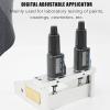 Wlikoci Digital Display Film Applicator, 100/150/200/300mm Wet Film Preparation Device with Micrometer, 1-6000m Adjustable, Graduation Value 1m for Experimental (width200mm) view 2