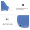 CHICAMPERA Camera Air Blower Cleaner for DSLR and Lens Dust Removal, Mini Compressed Air Squeeze Pump, Blue, Professional Camera Cleaning Tool for Photographers view 4