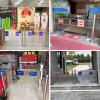 Supermarket Entrance Safety Gate Automatic Closing Spring-Loaded Swing Stainless Steel for , Library, Scenic, Store view 2
