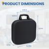 Starlink Mini Carry Case - Protective Waterproof Storage Bag Pouch for SpaceX Starlink Mini Dish, Travel-Friendly Design with Handle, Perfect for RV, Van, Camping & Outdoor Use view 3