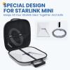 Starlink Mini Carry Case - Protective Waterproof Storage Bag Pouch for SpaceX Starlink Mini Dish, Travel-Friendly Design with Handle, Perfect for RV, Van, Camping & Outdoor Use view 2