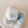 HJXFlying for Airpods Pro Case Plush Cute Kawaii Funny Soft Fluffy Furry Design for Women Girls Kids Winter Warm Full Drop Protection Shockproof Cover with Keychain - Snowman Star view 1