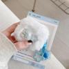 HJXFlying for Airpods Pro Case Plush Cute Kawaii Funny Soft Fluffy Furry Design for Women Girls Kids Winter Warm Full Drop Protection Shockproof Cover with Keychain - Snowman Star view 2