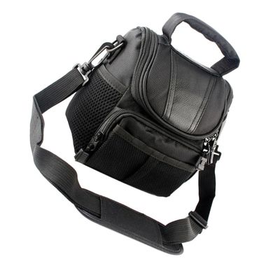 SHOWERORO Portable Camera Shoulder Bag Pouch for DSLR Crossbody Messenger Bag Outdoor Travel Black