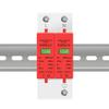 1pc AC SPD 1P 2P 3P 4P 20~40KA 30KA~60KA 385V House Lightning Surge Protector Protective Low-Voltage Arrester Device OEM Factory(4P,20-40KA) view 3