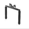 Compatible for DSLR, Sponge Handle Grip with Cross Cheese Bar and 15mm Dual Rod Clamp for Shoulder Rig view 2