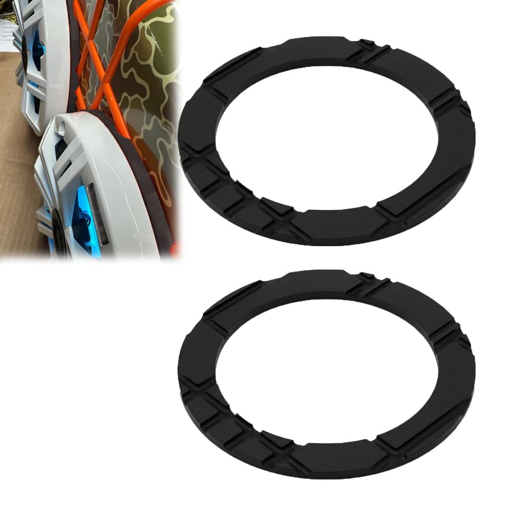 2 Pack 6.5 Inch Rings for Apache 3800 Case Speaker Spacer,Dual Speaker Mounting Spacers,You Will Need to Drill The Holes Yourself (Please let me Know if You Require The Hole Locations).