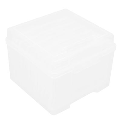CIYODO 5X7 Inch Photo Storage Box, Portable Photograph Organizing Case for Home and Travel, Practical Photo Classified Organizer for Prints and Postcards