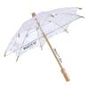 GLOGLOW Umbrella Lace Umbrella, Cotton Parasol, Elegant Wedding Sun for Bridal Celebrations and Photography, 8-Rib Design with Wooden Handle Festival Category (S) view 2