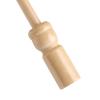 GLOGLOW Umbrella Lace Umbrella, Cotton Parasol, Elegant Wedding Sun for Bridal Celebrations and Photography, 8-Rib Design with Wooden Handle Festival Category (S) view 3