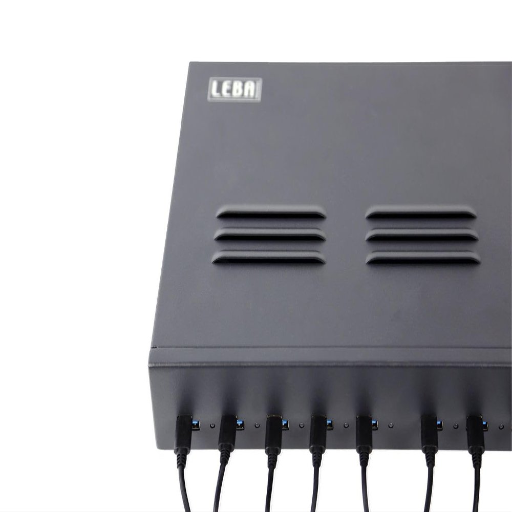 Leba NCHAR-UC10-800W-SC - NoteCharge 10 Ports, USB-C, W128830786 (NoteCharge 10 Ports, USB-C (Euro Plug))