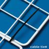 4-Inch Cable Ties, Pack of 200  Strong & Secure Nylon Zip Ties for Home, Office & Cable Management view 4