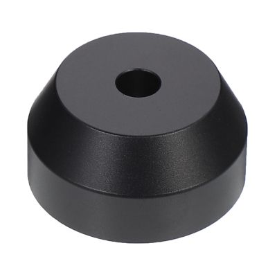 Alipis 7 Inch 45 Per Minute Vinyl Record Adapter for Turntable Players, Black Aluminum Dome Cartridge for 7 Inch Singles, Compatible with Vinyl Record Turntables