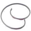 Silicone Water Barrier Strip 1.5M for Curbless Shower, Flexible Wet & Dry Area Divider Seal for Bathroom Floor Waterproofing, Compatible with Tile/Concrete Floors(Grey) view 1
