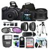 Canon EOS R50 Mirrorless Vlogging Camera (Black) w/RF-S18-45mm F4.5-6.3 is STM Lens (Renewed) (Camera w/RF-S18-45mm Lens + Sunshine Pro Bundle) view 1