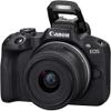 Canon EOS R50 Mirrorless Vlogging Camera (Black) w/RF-S18-45mm F4.5-6.3 is STM Lens (Renewed) (Camera w/RF-S18-45mm Lens + Sunshine Pro Bundle) view 2