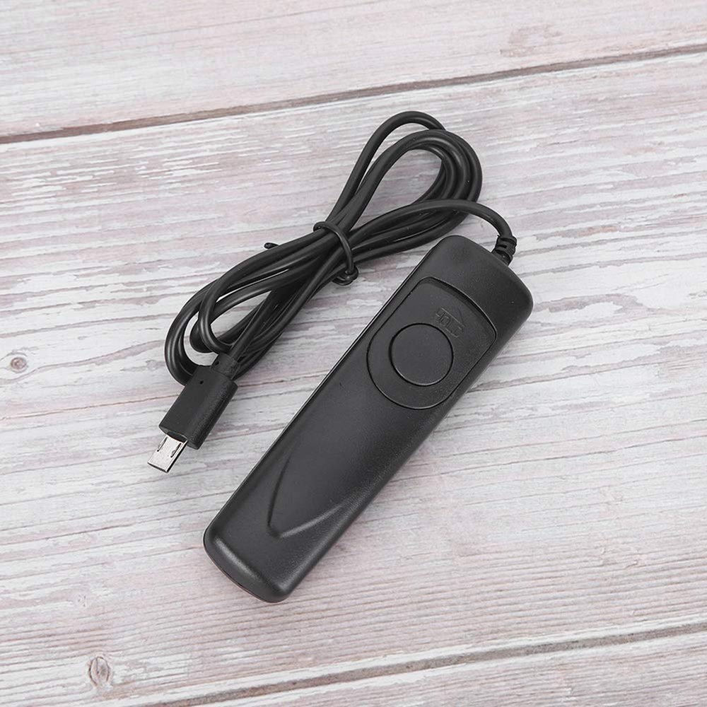 GLOGLOW Remote Control RMVPR1 Shutter Release Remote Control for A7 A6000 RX100, Plastic Metal Cable, 1m Length, Prevents Vibration, Auto Focus for A7 A6000 RX100,