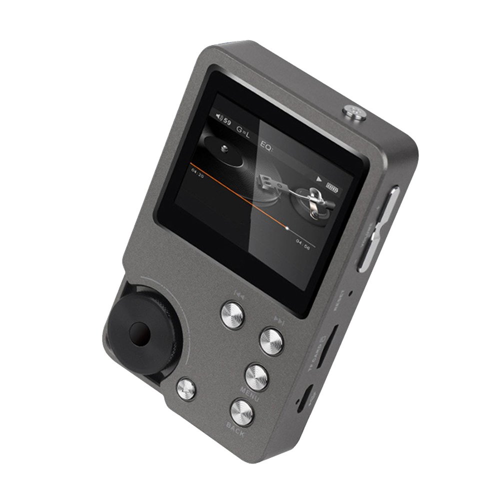 ciciglow HiFi MP3 Player, Lossless High Resolution Digital Audio Music Player, Portable with 64GB Memory Card, Supports up to 256GB, 2.0 Inch Screen