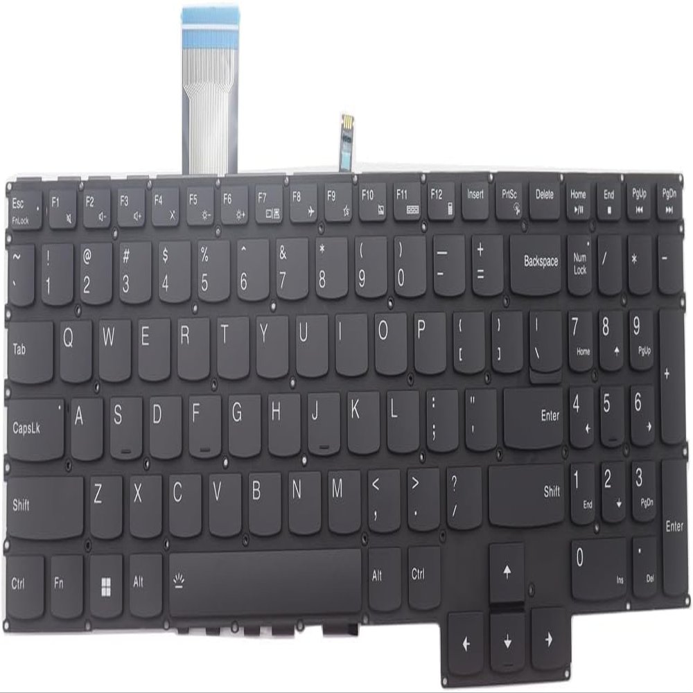 100% New Replacement Keyboard for Lenovo Legion Pro 7 16IRX8 ARX8 IRX8H ARX8H ARX8H White Backlit US