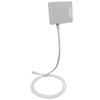 Alipis Rechargeable Adjustable Neck Reading Lamp with 3-Color Eye Protection Light Portable Multi-Functional Book Reading Lamp for Bedside and Night Use White view 1