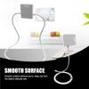 Alipis Rechargeable Adjustable Neck Reading Lamp with 3-Color Eye Protection Light Portable Multi-Functional Book Reading Lamp for Bedside and Night Use White view 4