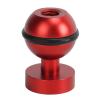 Rengue Diving Light Ball Head, Lightweight and Compact, Stable Underwater Camera Support for Diving and Swimming Light Ball Head, Aluminium Alloy, Nan Digital Cameras and (Red) view 1