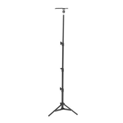 Luocute Rectangular Satellite Tripod, Height Adjustable Aluminum Alloy Stand with Non Slip Feet, for Mini RV Travel Camping Outdoor with Pipe Adapter