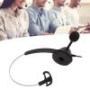 KAIXINM H360 - USB - 3 Telephone Headset, Single Ear Headset with USB Plug, Adjustable Volume and Mute Function, Noise Cancelling Microphone for Call Center, Office, Customer Service view 3