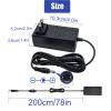 12V 5A Power Supply Adapter DC 12V Power Cord AC 100-240V 50/60Hz to DC 12 Volt 5 Amp 60W Universal Conversion Transformer with 10 Tips for LED Light Strips, Surveillance Cameras, Speakers view 4