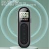 Dpofirs Portable FM Radio with LCD Display | Compact & Lightweight, DSP Chip for Clear Reception, 3.5mm Headphone Jack, 30 Station Memory, Easy to Use for Seniors (Black) view 2