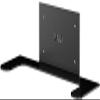 AVTEQ LRC-MOUNT-48 Logitech Rally Bar Camera Mount, Black Powder Coat Finish, Positions The Video Bar Above or Below a Display, Compatible with Avteq Display Mounts and AV Carts view 3