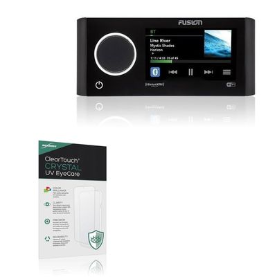 BoxWave Screen Protector Compatible With Garmin Fusion Apollo (RV-RA770) - ClearTouch Crystal Anti-UV EyeCare (2-Pack), Filters out Harmful Blue Light Reduce Fatigue