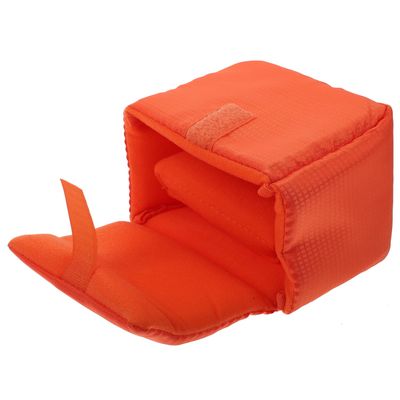 BRIGHTFUFU Thick Waterproof Shockproof Polyester Lens Pouch Bag for DSLR and Mirrorless Cameras Protective Camera Lens Case for Photographers for Outdoor Use