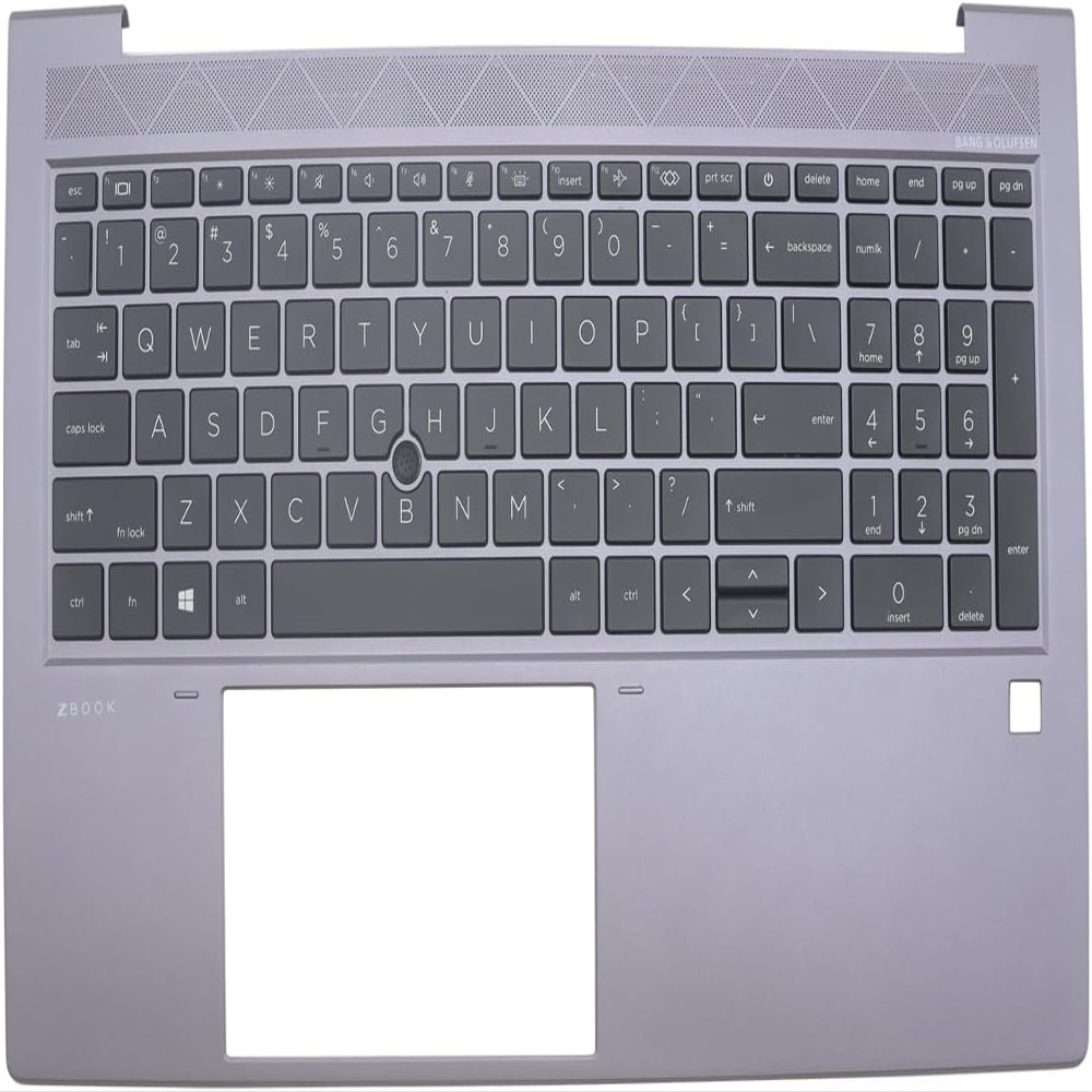100% New New Replacement Palmrest for HP ZBOOK Firefly 15 G7 G8 Upper Case with Backlit Keyboard M07494-001 M35847-001