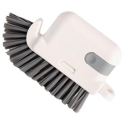Veemoon 3-in-1 Detachable Window Track Cleaning Brush Gray Small Groove Brush for Household Window Gaps and Range Hood Slots for Home Cleaning