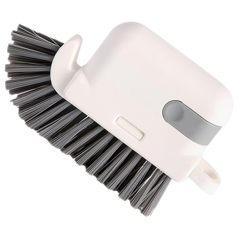 Veemoon 3-in-1 Detachable Window Track Cleaning Brush Gray Small Groove Brush for Household Window Gaps and Range Hood Slots for Home Cleaning