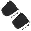 BRIGHTFUFU 2Pcs Neoprene Camera Lens Pouch Protective Case Shockproof Thermal Insulation Drawstring Bag for DSLR Photography Outdoor Use Size L view 1