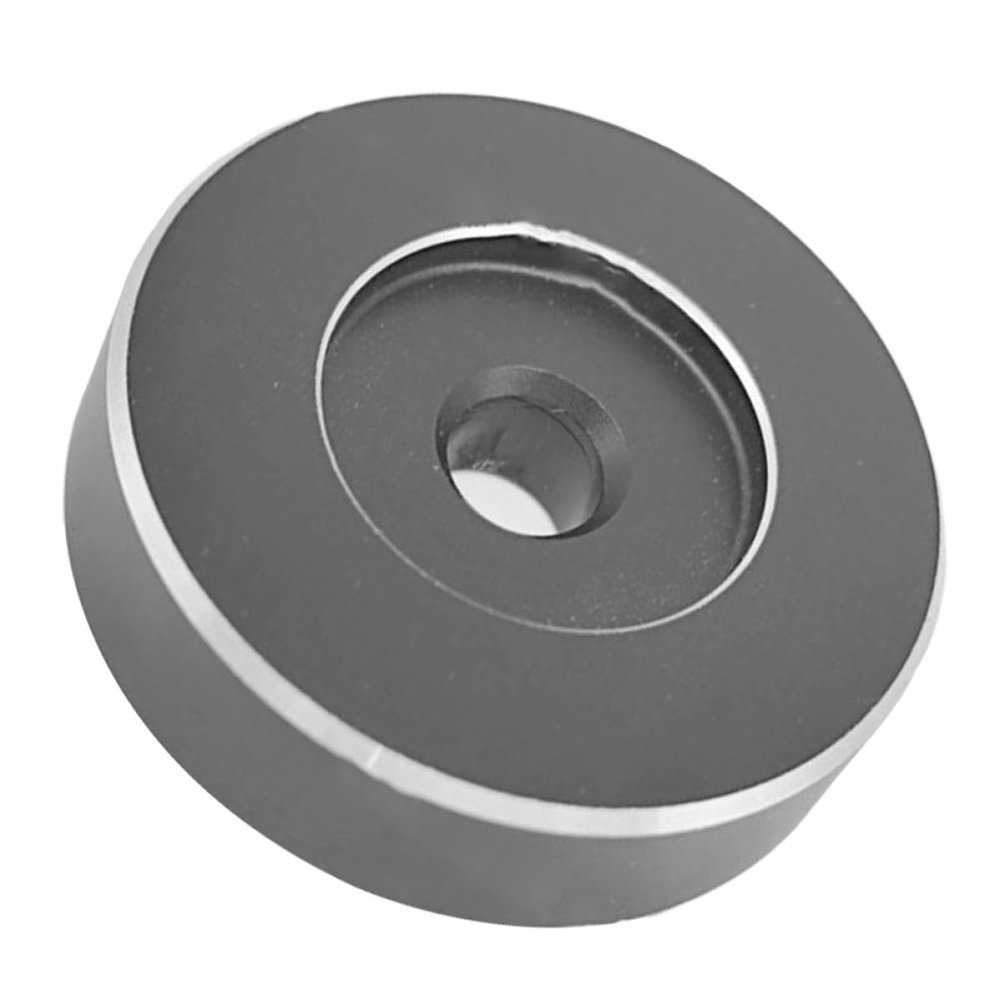 BRIGHTFUFU 7-Inch Vinyl Record Adapter for Turntable Aluminum 45 Per Minute Spindle Converter Compatible with 7-Inch Vinyl Records