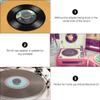 BRIGHTFUFU 7-Inch Vinyl Record Adapter for Turntable Aluminum 45 Per Minute Spindle Converter Compatible with 7-Inch Vinyl Records view 4