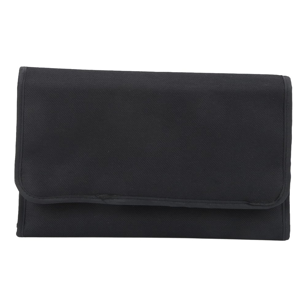 Rengue 10 Camera Lens Filter Wallet Case, Black Nylon, Foldable Design, Holds 37-82mm Filters, Lightweight Travel Organizer for Photographers 10 Camera Lens Filter Wallet