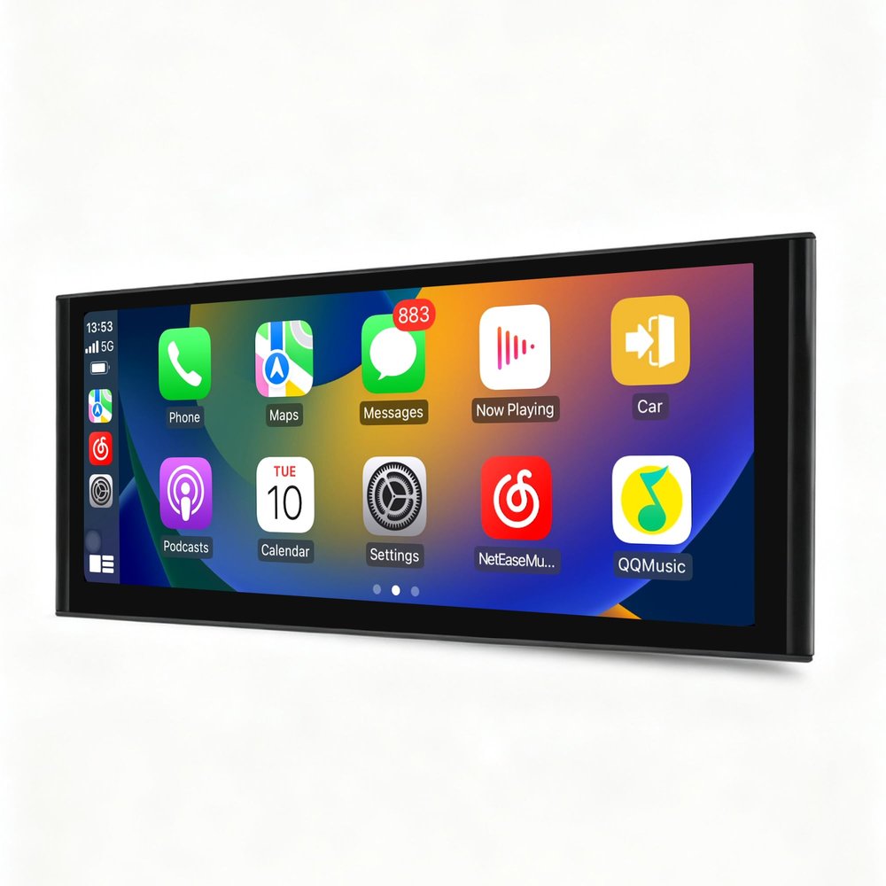 10.25 Inch Linux Screen Upgrade for Audi A1 S1 8X MMI 3G, Wireless CarPlay and Android Auto, Screen Mirroring, Vehicle Cameras