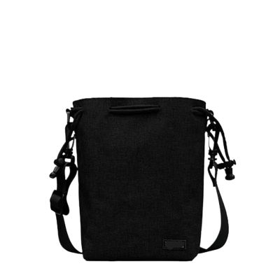 Camera Bag Backpack Lens Bag Drawstring Pouch Fleece Waterproof Camera Bag Protect Compatible for Nikon, Compatible for Canon(Black Strap M H009)